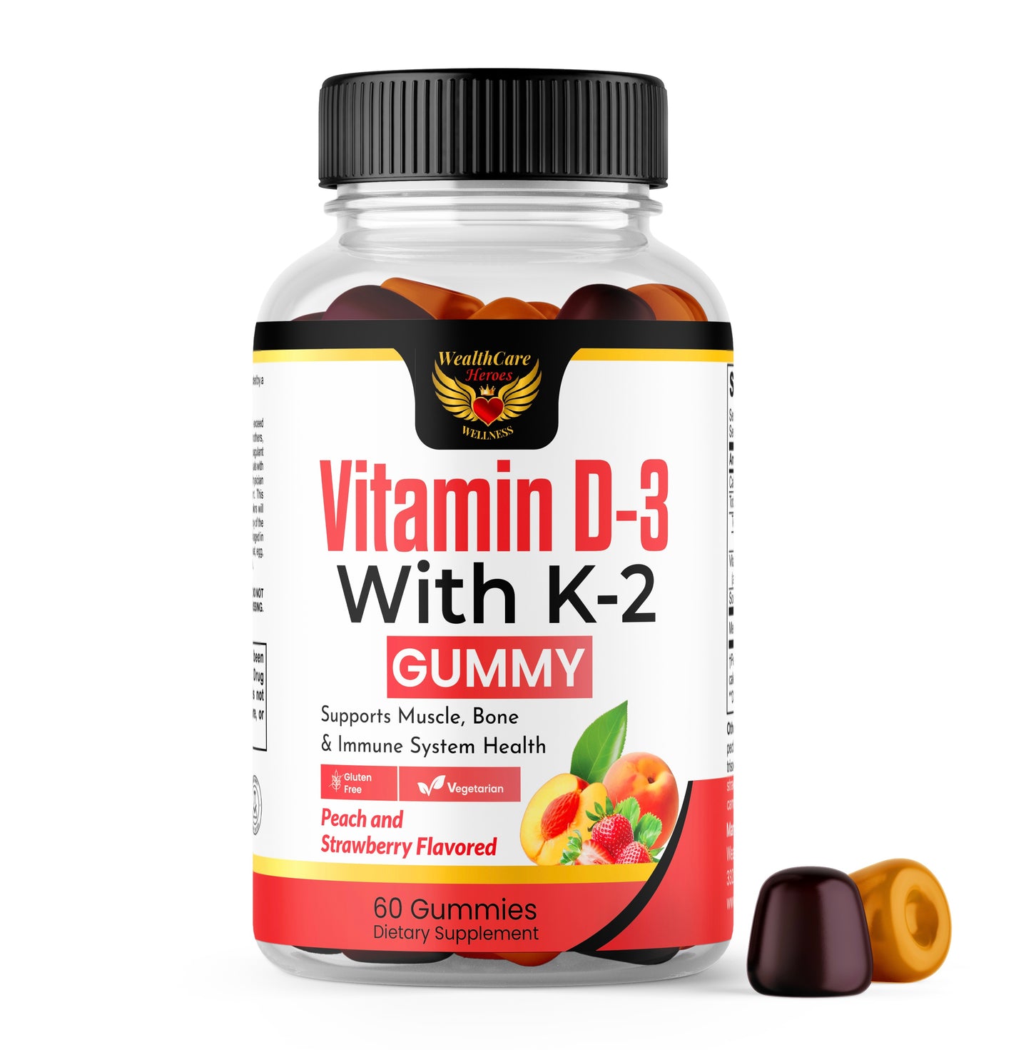 Vitamin D-3 with K-2 Gummy