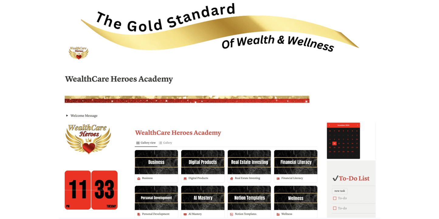 WealthCare Heroes Academy