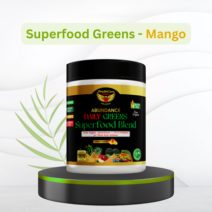 Abundance Daily Greens Superfood - Mango