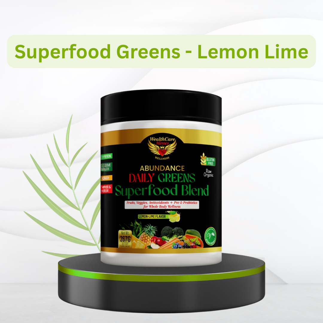 Abundance Daily Greens Superfood - Lemon Lime