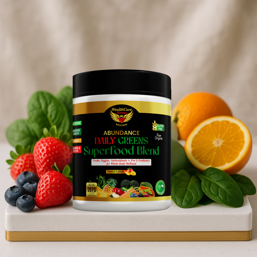 Abundance Daily Greens Superfood - Mango